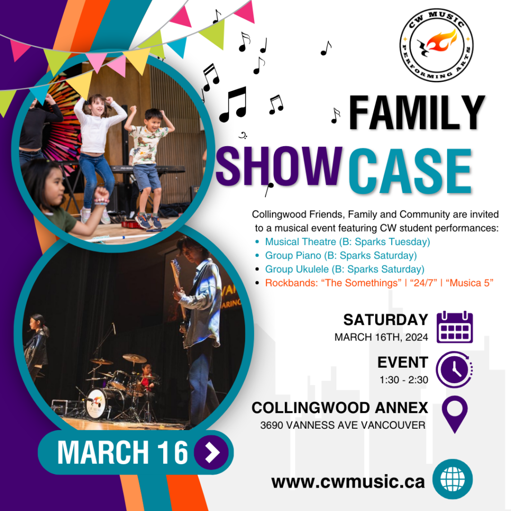 Spring Family Showcase: March 16th